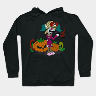 Helloween tshirt with nice Horro motive for creepy people Hoodie